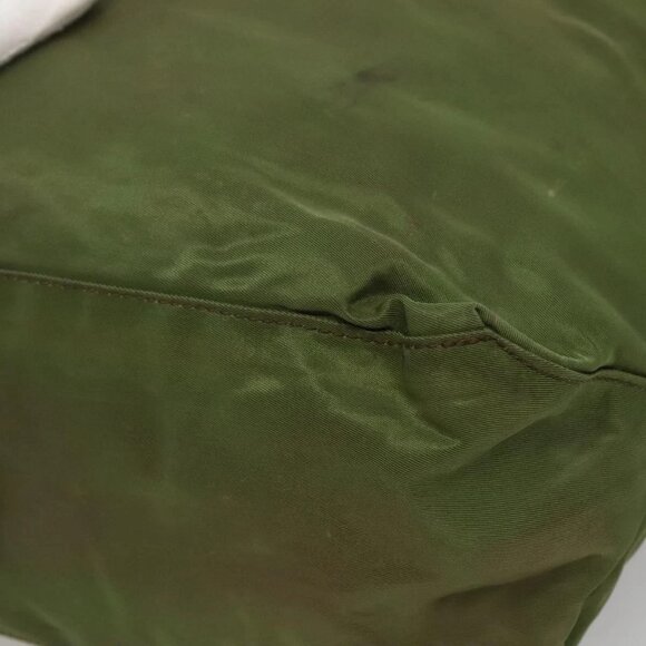 PRADA Tote Bag Nylon Khaki Auth bs22979 - Picture 4 of 16